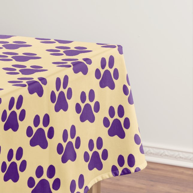 Nappe Empreinte de patte violette (In Situ)