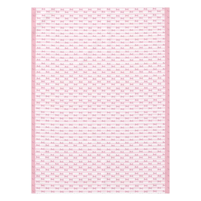 Nappe en tissu de vaches roses (Devant)