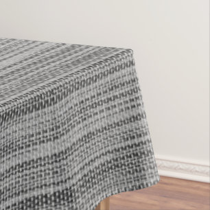 Nappe en tissu gris Faux