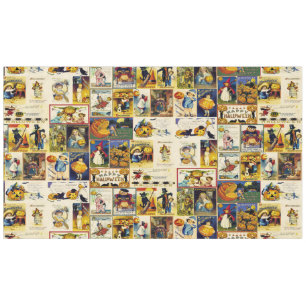 Nappe Ephémère d'Halloween vintage