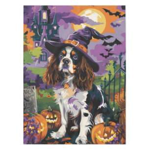 Nappe Épouvantable Springer Spaniel Halloween Sorcière C
