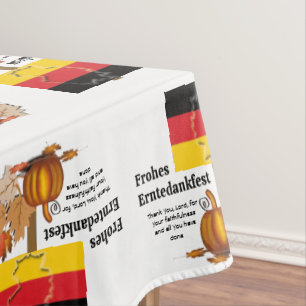 Nappe Erntedankfest   Allemand THANKSGIVING