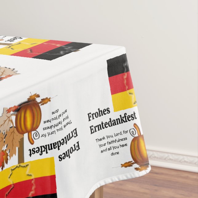 Nappe Erntedankfest | Allemand THANKSGIVING (In Situ)