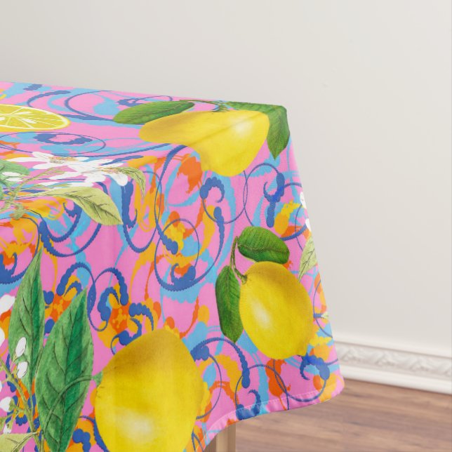 Nappe Été, agrus, boho, bohème, floral méditerranéen (In Situ)