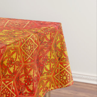 Nappe Étoile de David Rouge doré