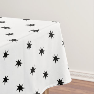 Nappe Étoile de Noël monochromatique simple et chic