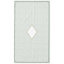 Eucalyptus Natural Christmas & Emerald Border Tabl