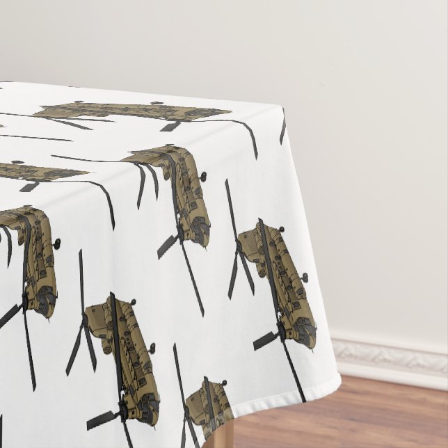 Nappe Exemple d'hélicoptère militaire Chinook (In Situ)