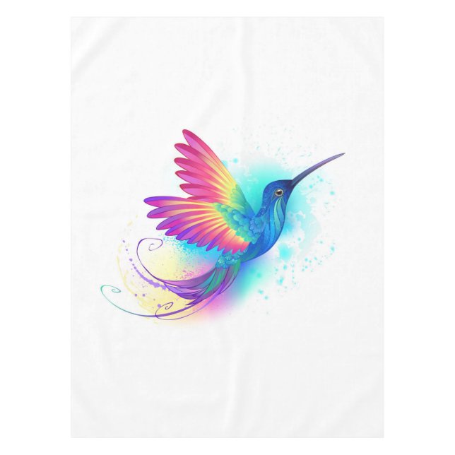 Nappe Exotic Rainbow Hummingbird (Devant)