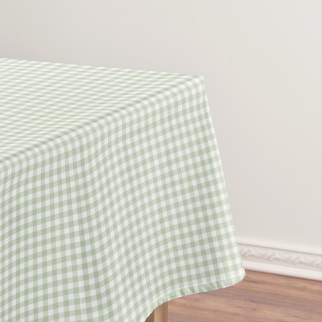Nappe F & L Gingham vert plus foncé (In Situ)