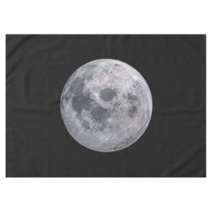 Nappe faite sur commande de coton de PLEINE LUNE