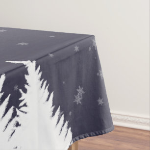 Nappe Falling Neige hiver arbres Fête Fête
