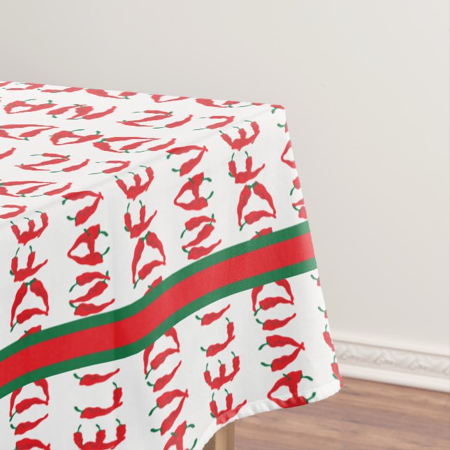 Nappe Feliz Navidad Red Chile Pepper (In Situ)