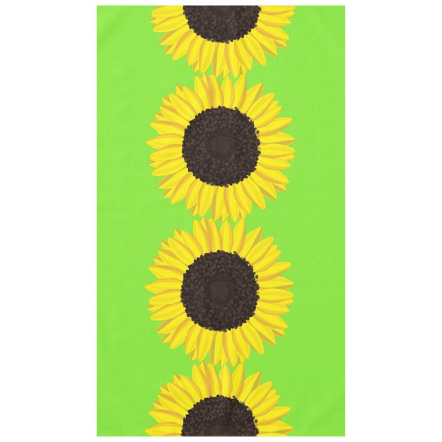 Nappe Fête d'anniversaire de Sunflower Kid (Devant)