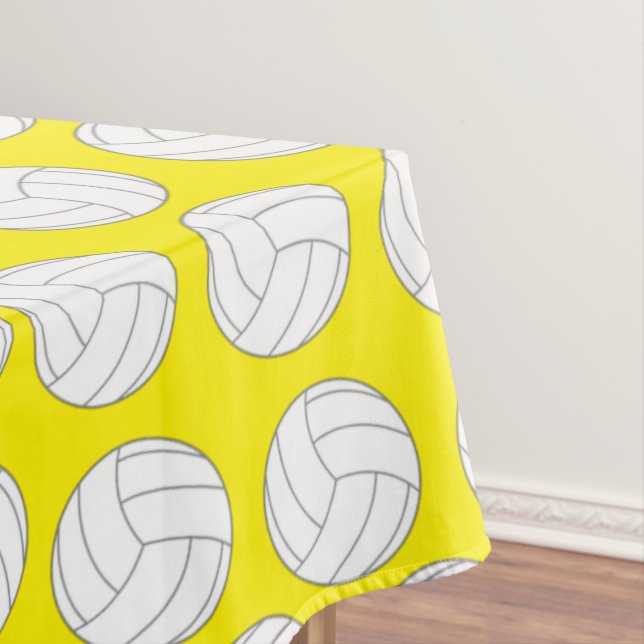 Nappe Fête d'anniversaire de volley-ball (In Situ)