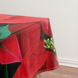 Nappe Fête de Poinsettia