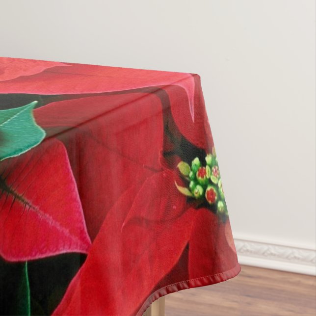 Nappe Fête de Poinsettia (In Situ)