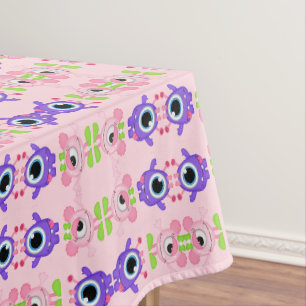 Nappe Fête sur le thème de Little Girl Monster