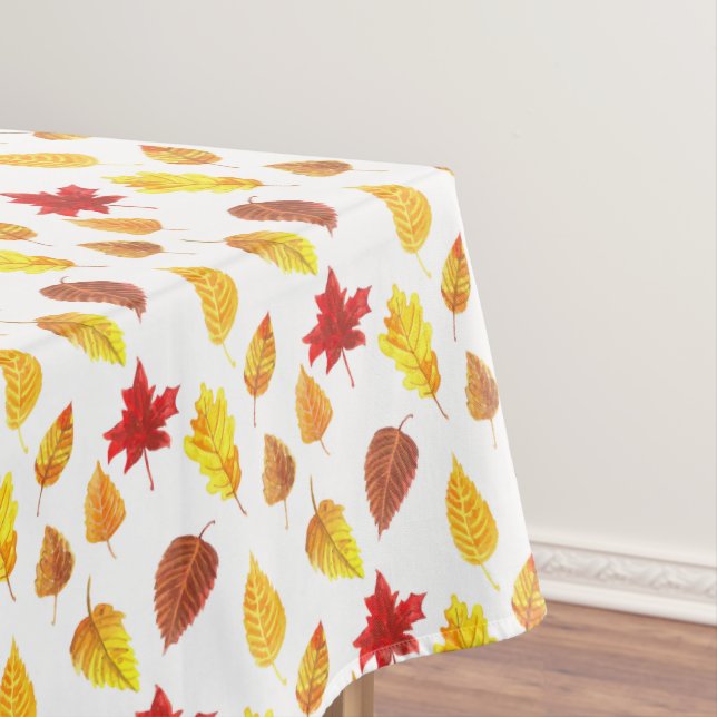 Nappe Feuilles d'automne motif (In Situ)