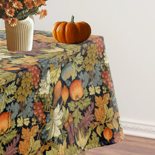 Nappe Feuilles de citrouilles d'automne de William Morri