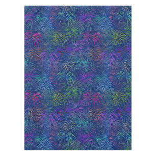 Nappe Feux 4 juillet Motif d'été coloré