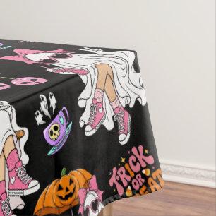 Nappe Fille fantôme rose Halloween Mignonne Épouvantable