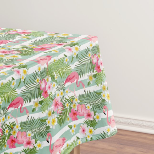 Nappe Flamants roses Et Grèves (In Situ)