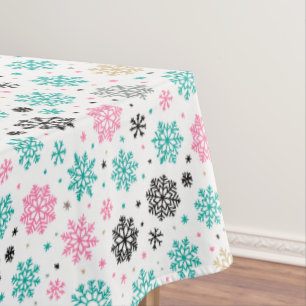 Nappe Flèches de neige rétro