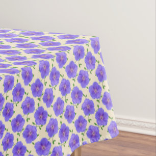 Nappe Fleur bleue botanique de géranium