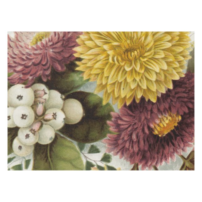 Nappe Fleur de chrysanthème mère florale (Devant (Horizontal))
