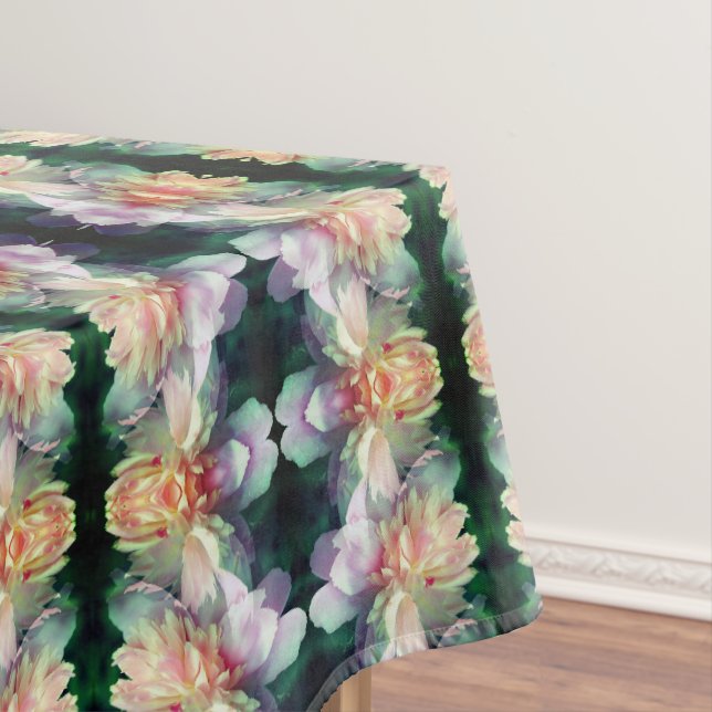 Nappe Fleur de pivoine rose Abstraite (In Situ)