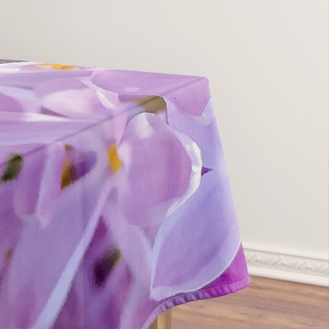 Nappe Fleur lilas rose (In Situ)