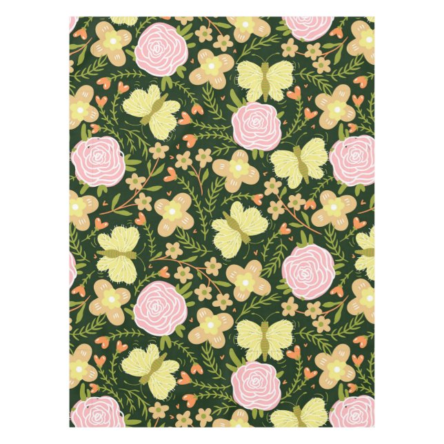 Nappe Fleur papillon (Devant)