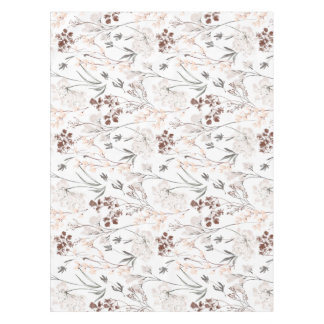 Nappe Fleur sauvage minimaliste élégant feuilles floral