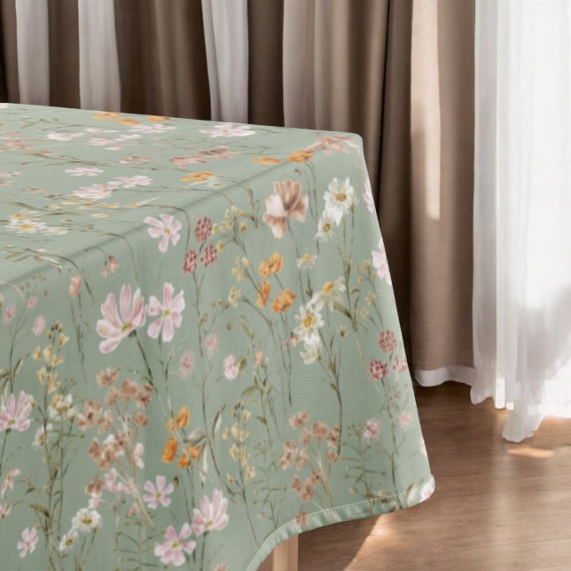 Nappe Fleur sauvage Vert Sage Mariage Boho Dans Bloom Ga (Créateur téléchargé)