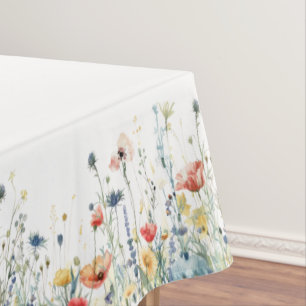 Nappe Fleur sauvage vibrante