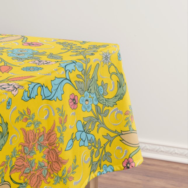 Nappe Fleurs, Art nouveau, style William Morris (In Situ)