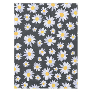 Nappe Fleurs de marguerite blanc classique Design de gri