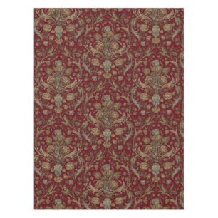 Nappe Floral & Folithe Imitation Tapisserie Motif de tis