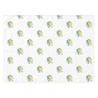Nappe florale académique sombre botanique