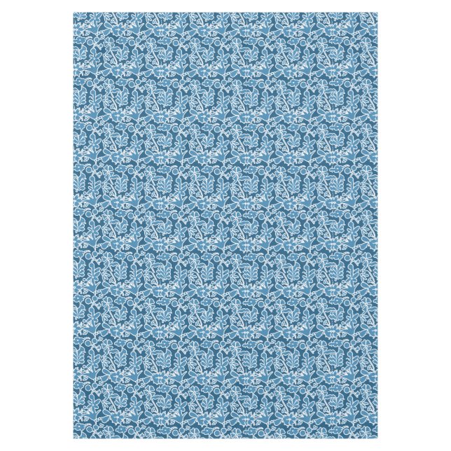 Nappe Flores azules (Devant)