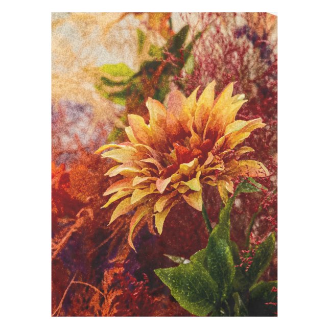 Nappe Flowers fulcolors kitchen tablecloth (Devant)
