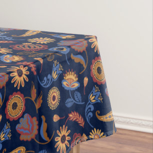 Nappe Folk Rustique Floral