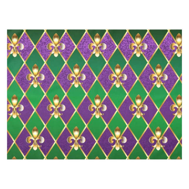 Nappe Fond de bijoux Mardi Gras (Devant (Horizontal))