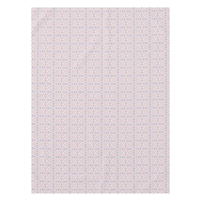 Nappe formes circulaires motif transparent (Devant)