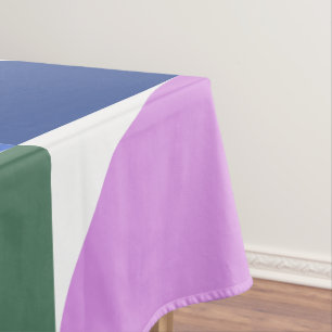 Nappe Formes géométriques modernes et colorées Motif Ble