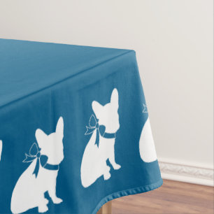 Nappe French Bulldog Theme Party - Baby shower Blue