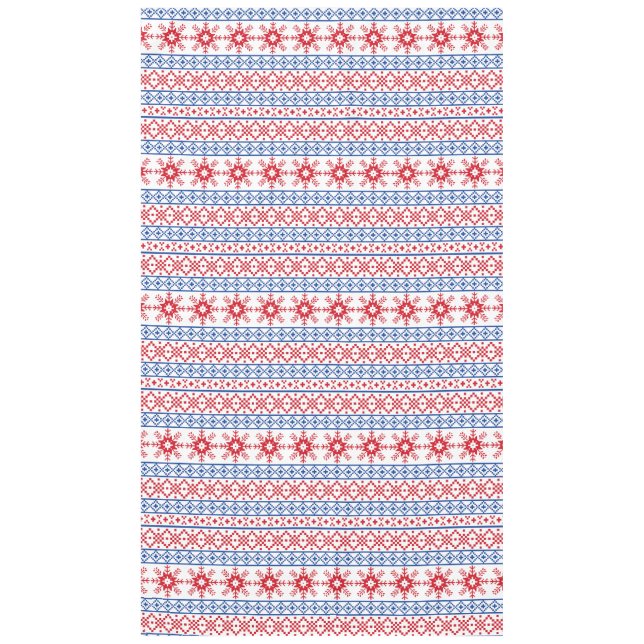 Nappe Frontières nordiques de flocon de neige de Noël (Devant)