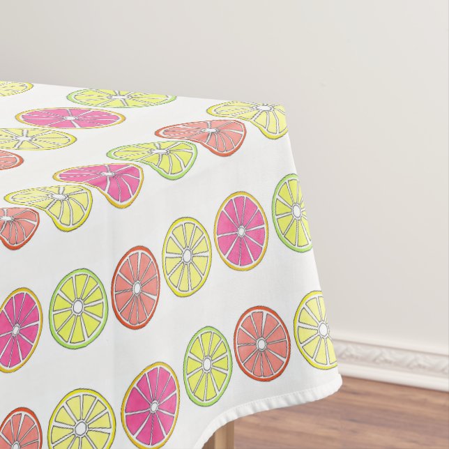 Nappe Fruit d'été aux agrumes Fruit à la chaux orange Ci (In Situ)