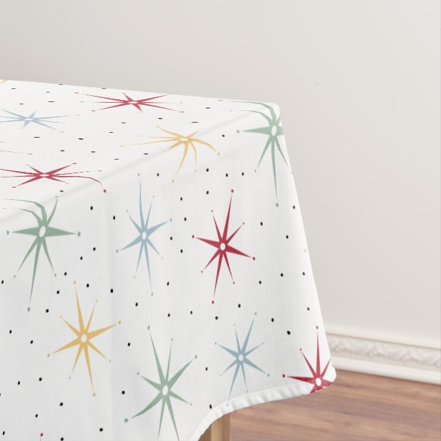 Nappe Funky Atomic Age Starburst Mid Motif (In Situ)